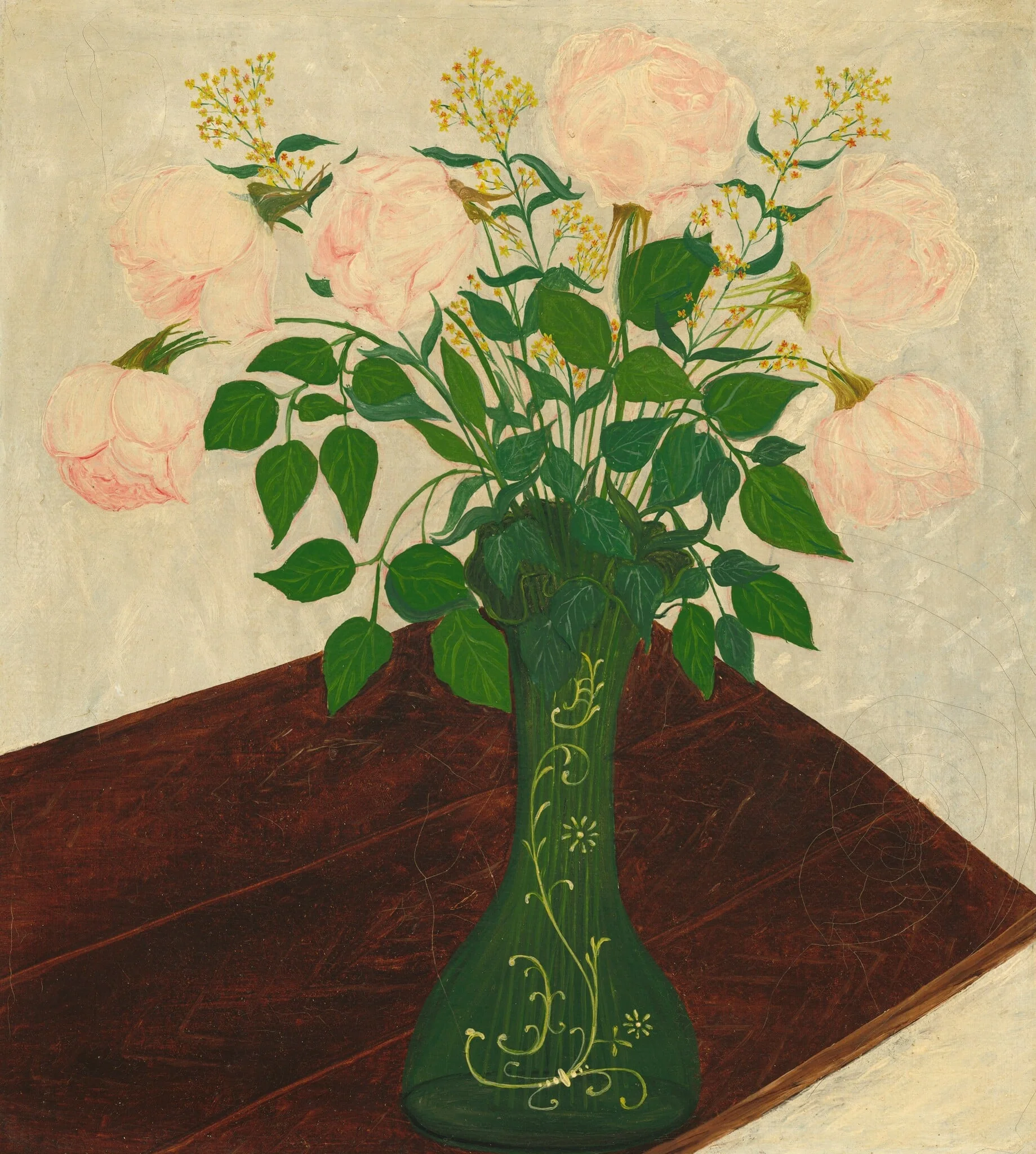 Pink Roses, detail