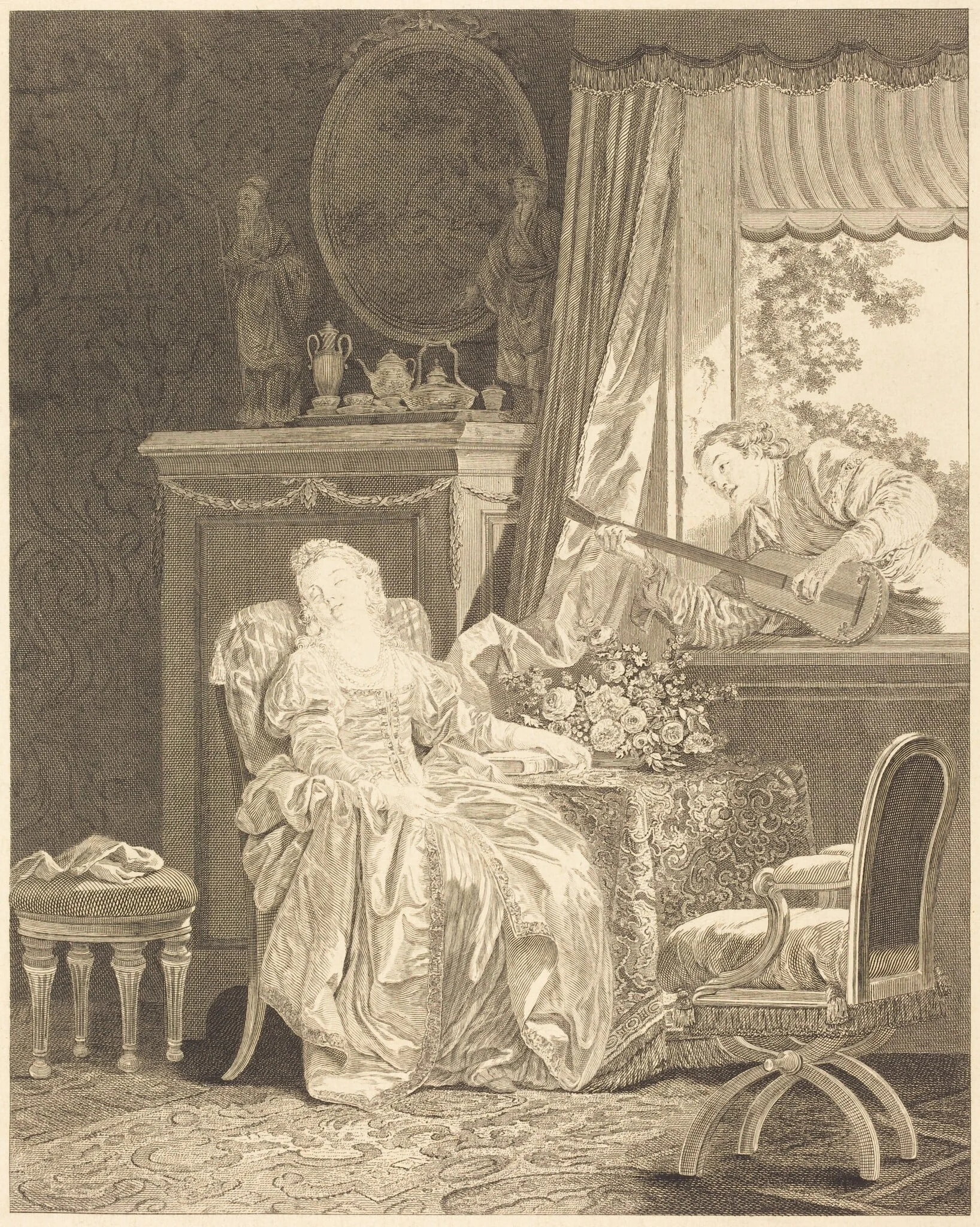 L'amour a l'espagnole, detail
