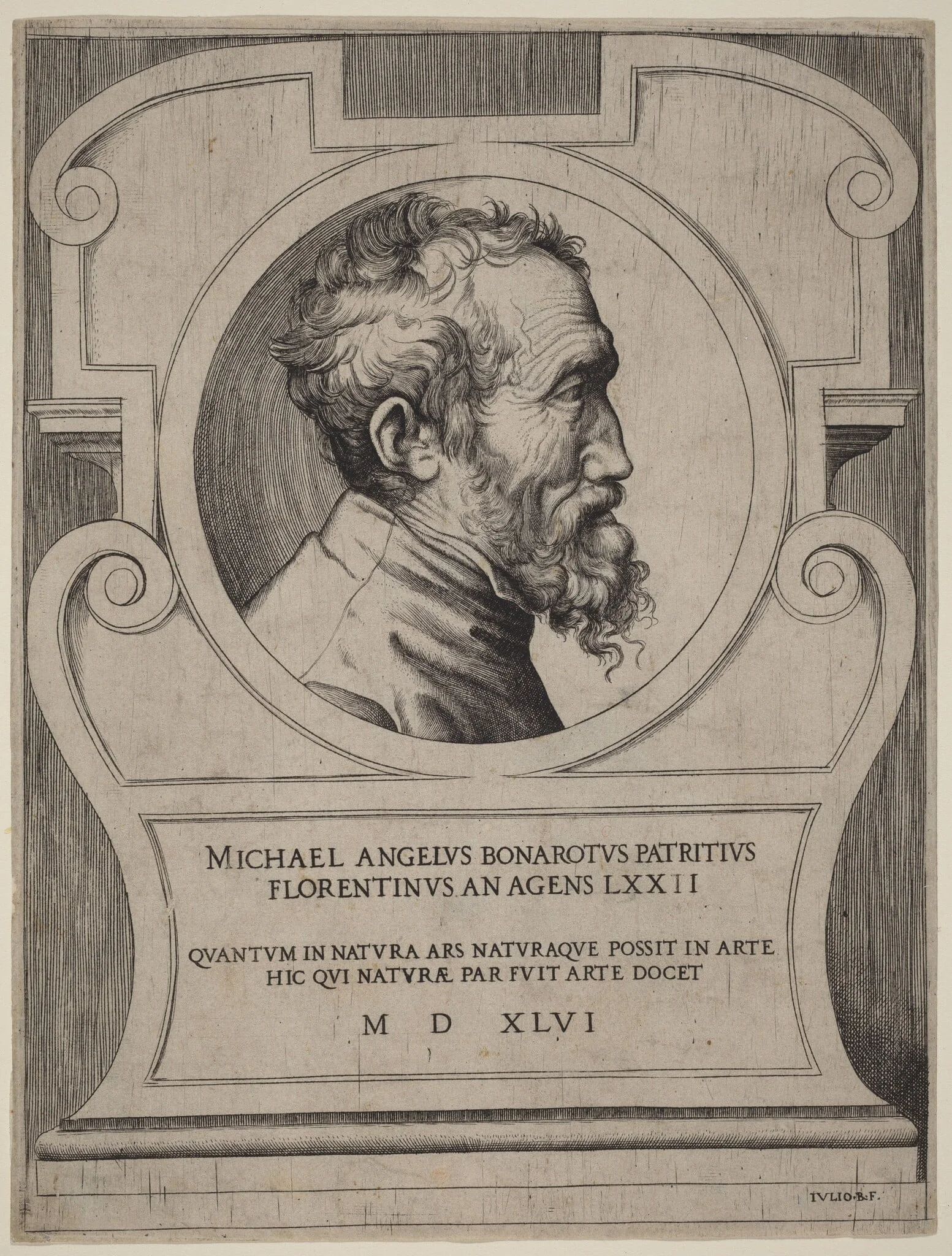 Michelangelo, detail