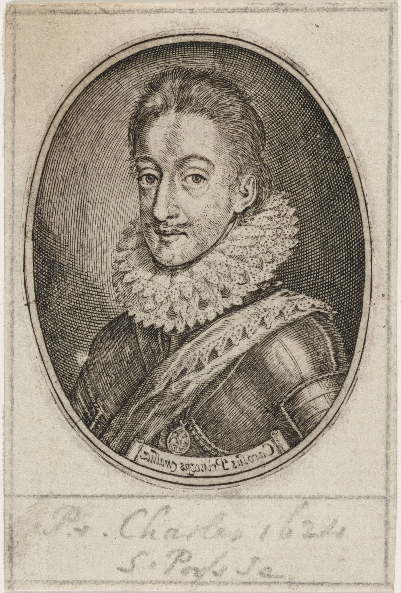 Charles I, King of England, detail