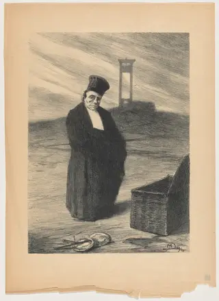 Aimez-vous les uns les autres, by Maurice Dumont, ink, 1895