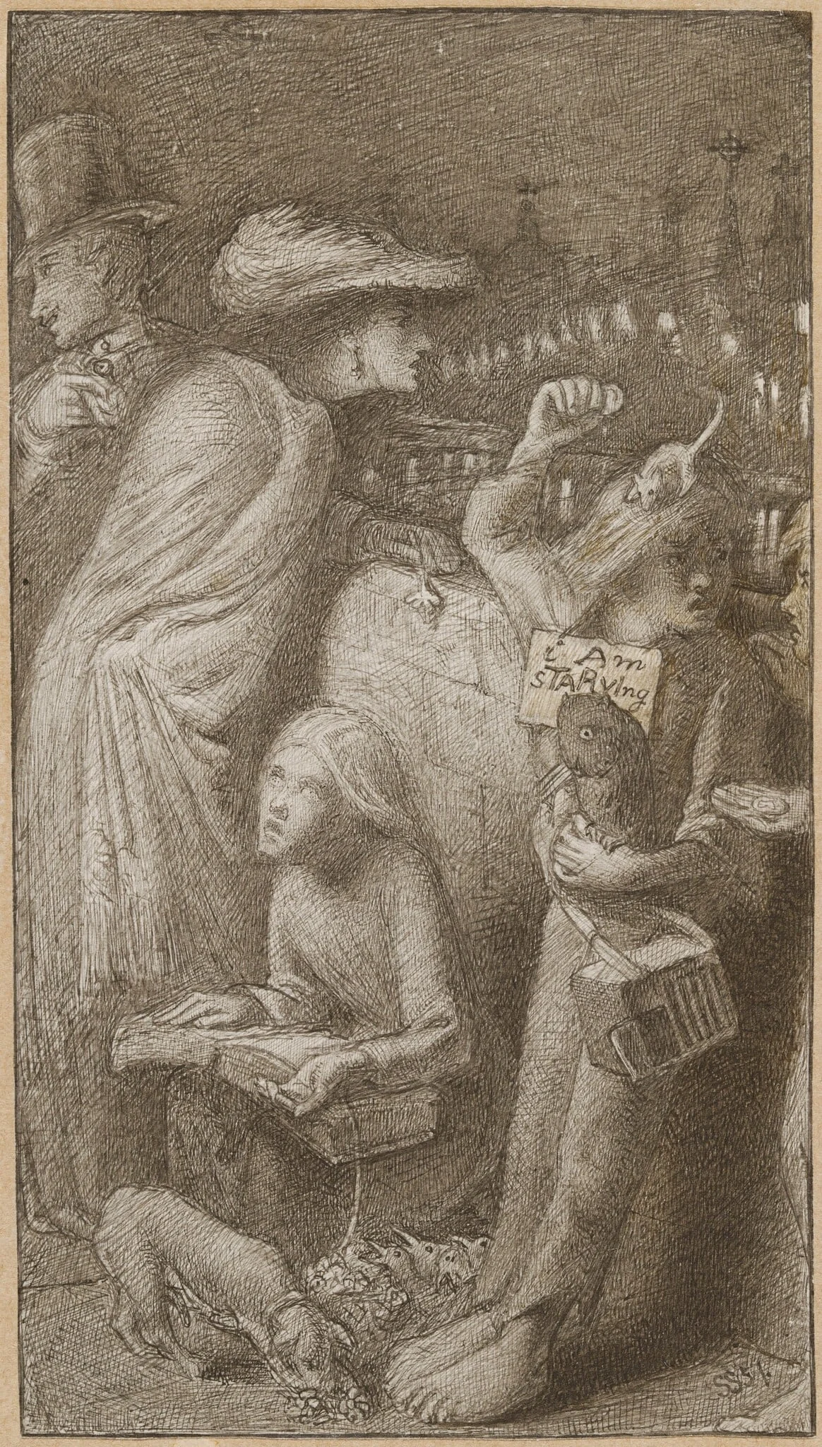 I Am Starving, detail