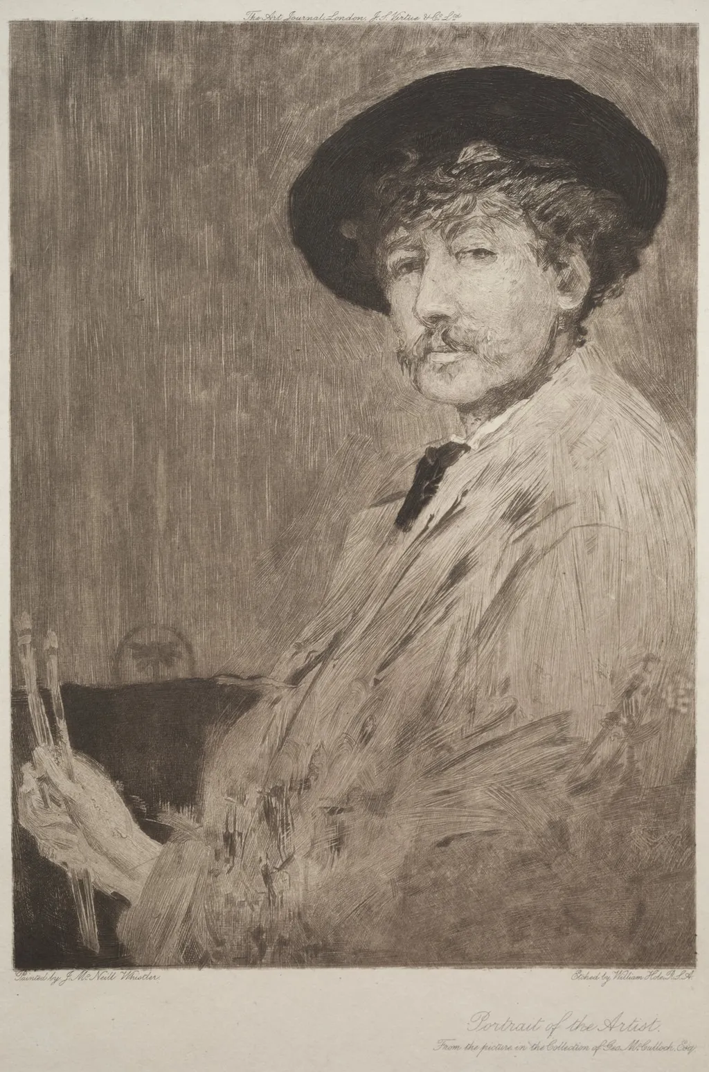 James McNeill Whistler, by William Brassey Hole, 1897