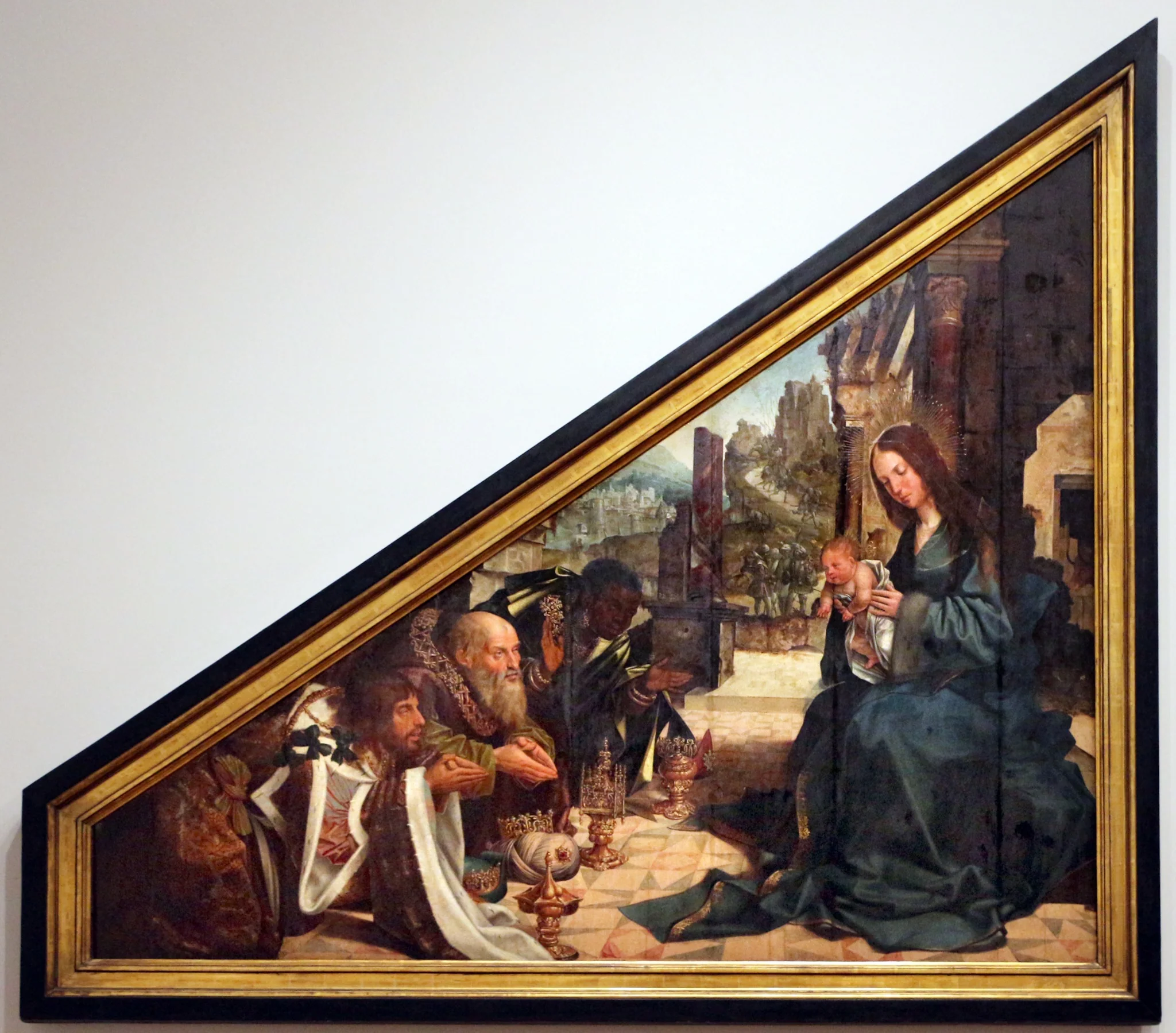 Adoration of the Magi, detail