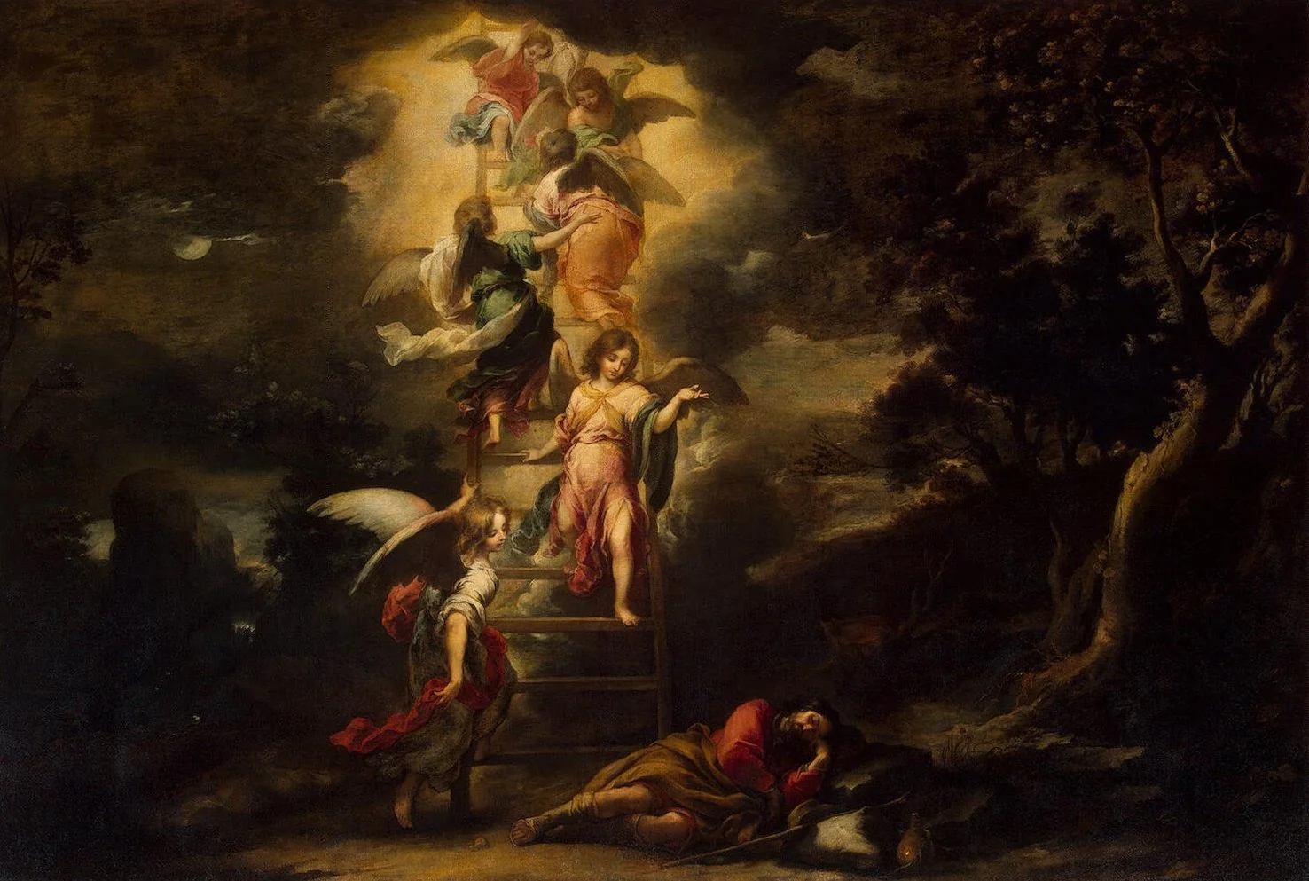 Jacob's Dream, detail