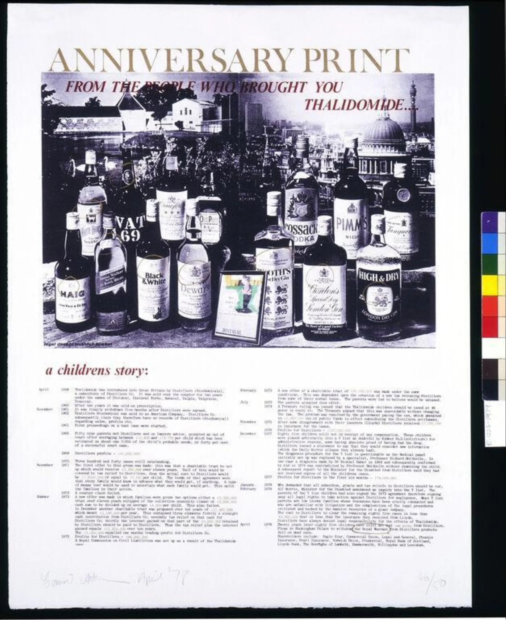 Anniversary Print: From the People Who Brought You Thalidomide..., detail