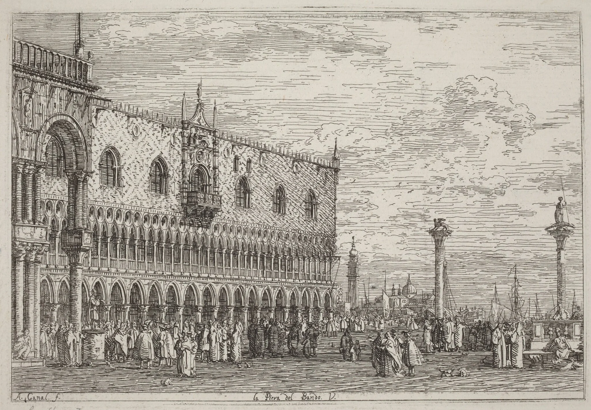 La Piera del Bando. V., detail