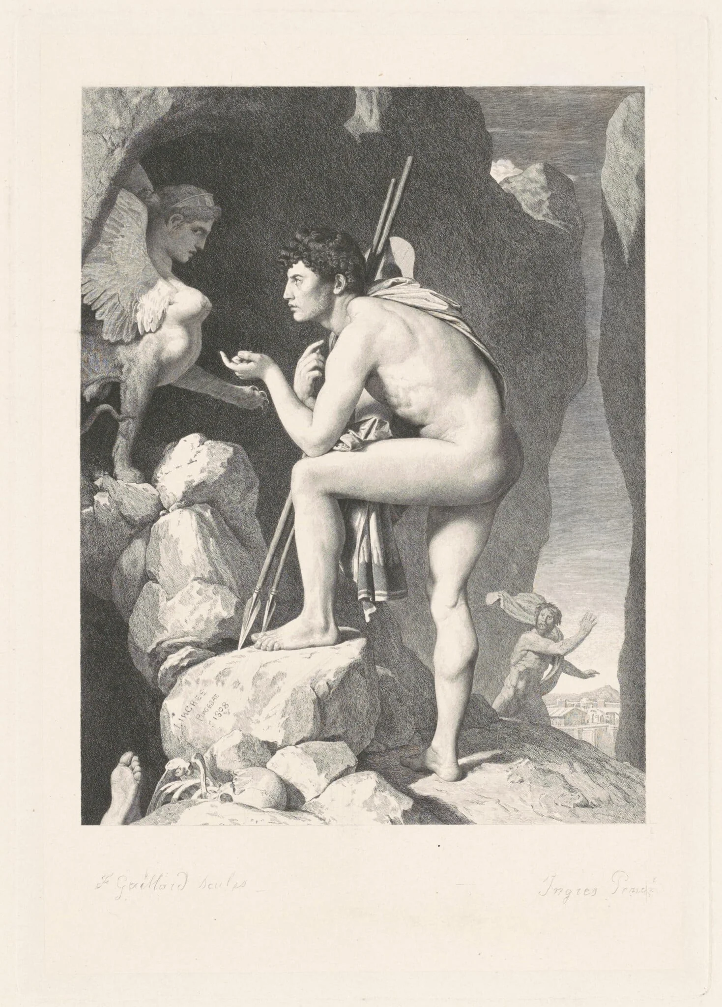 Oedipus (Oedipe), detail
