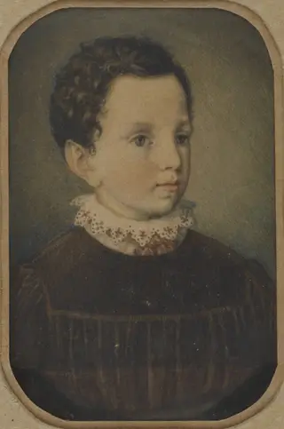 Portrait of Antoni Pleszowski, by Jan Matejko, watercolor, 1875