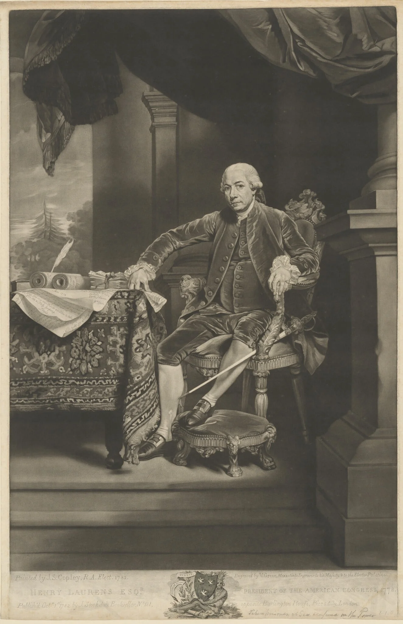 Henry Laurens, detail
