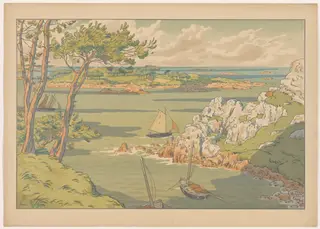 Aspects of Nature: The Island, by Henri Rivière, 1898
