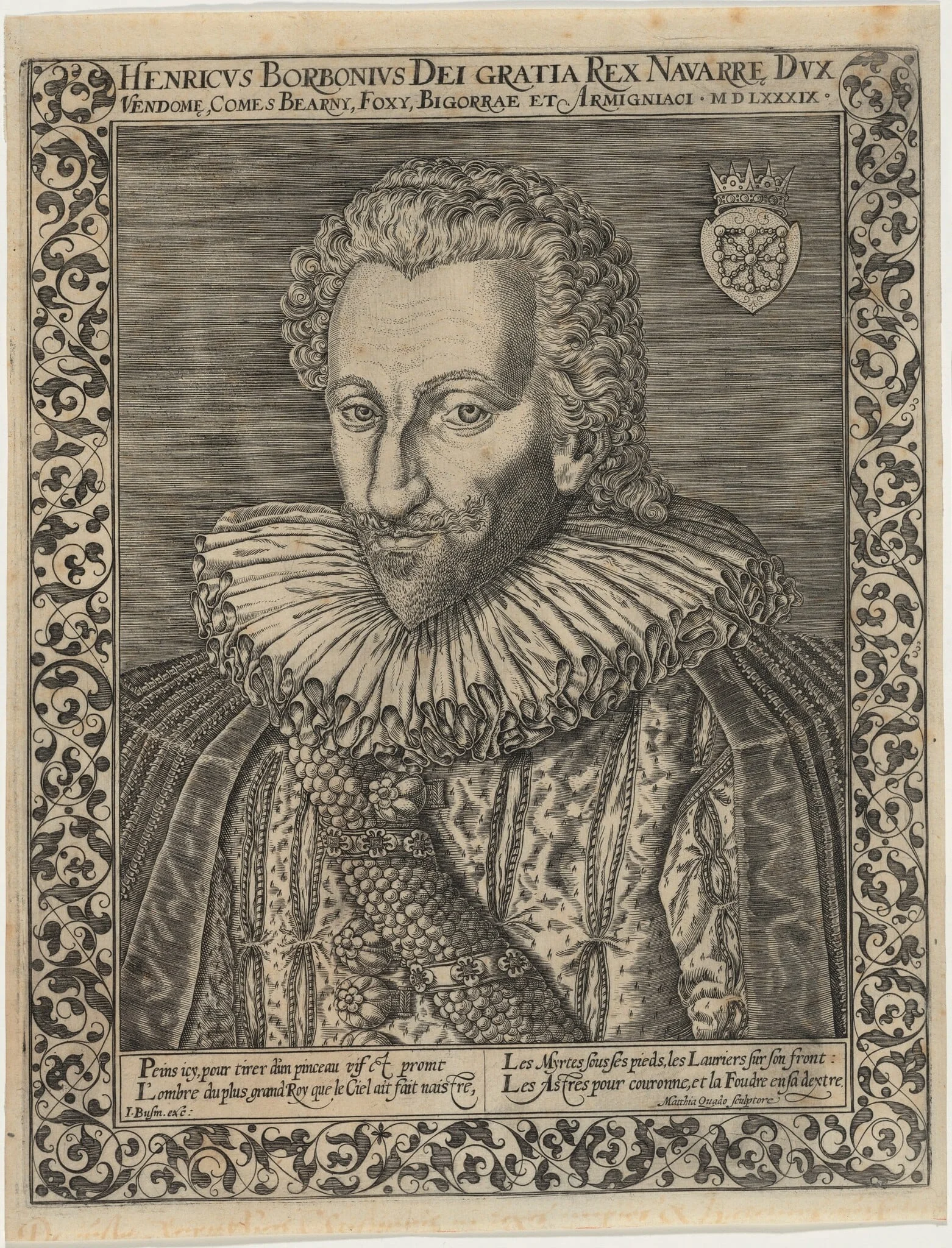 Henry IV of France, detail