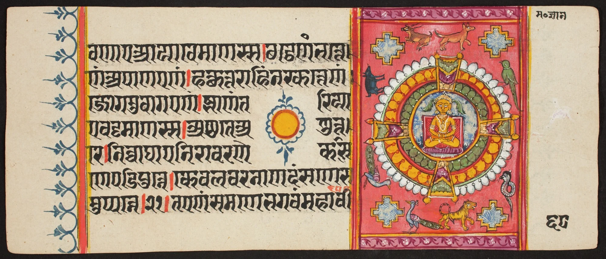 Kalpa Sutra, detail