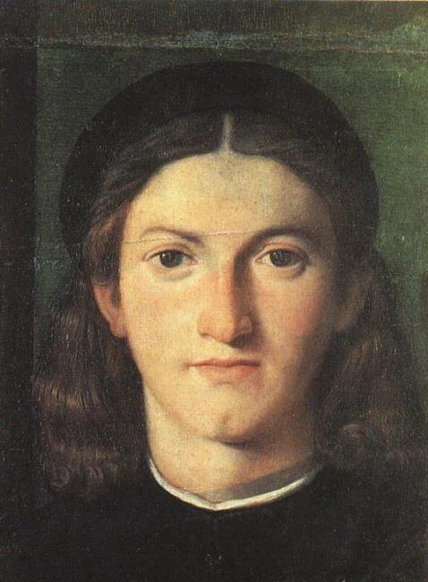 Portrait of a Young Man, detail