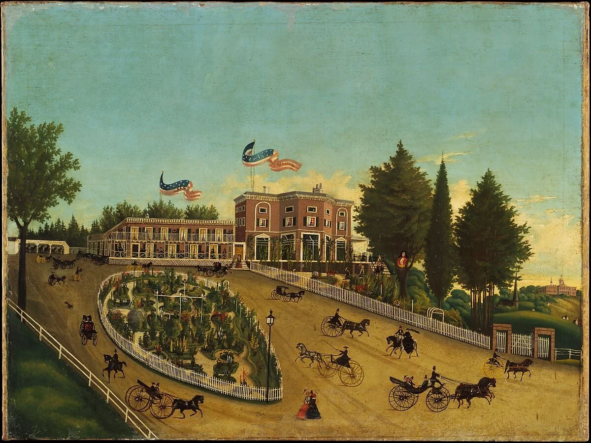 The Claremont, detail