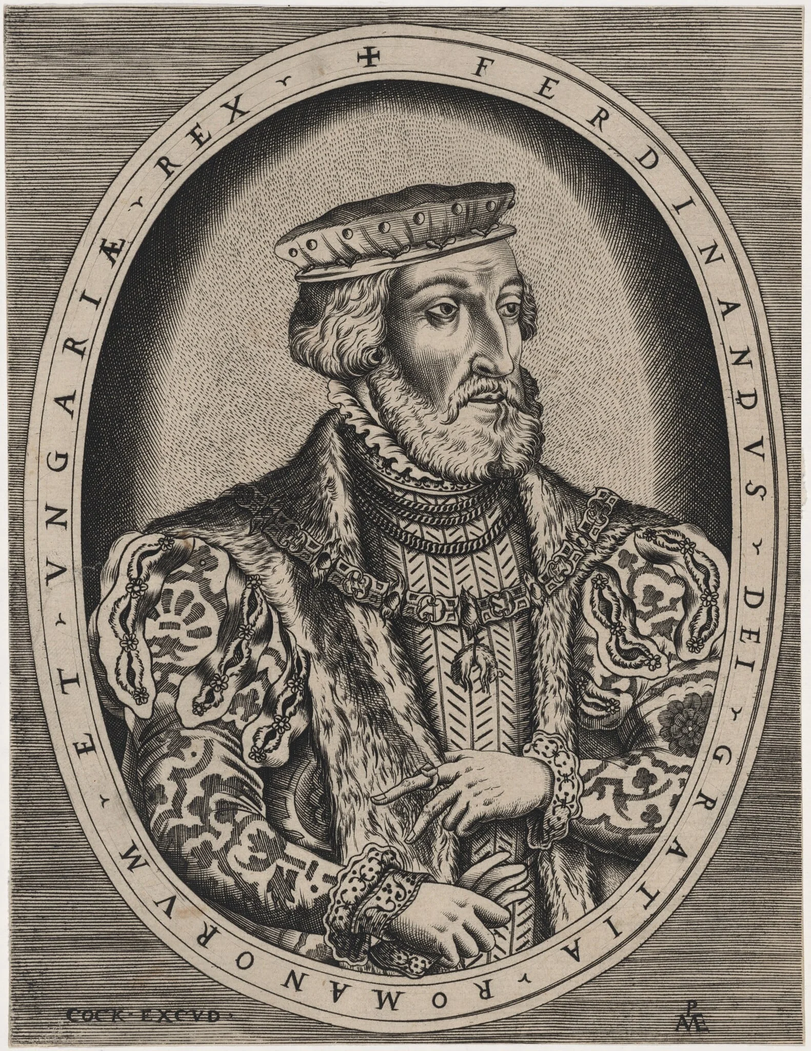 Ferdinand I, Roman Emperor, detail
