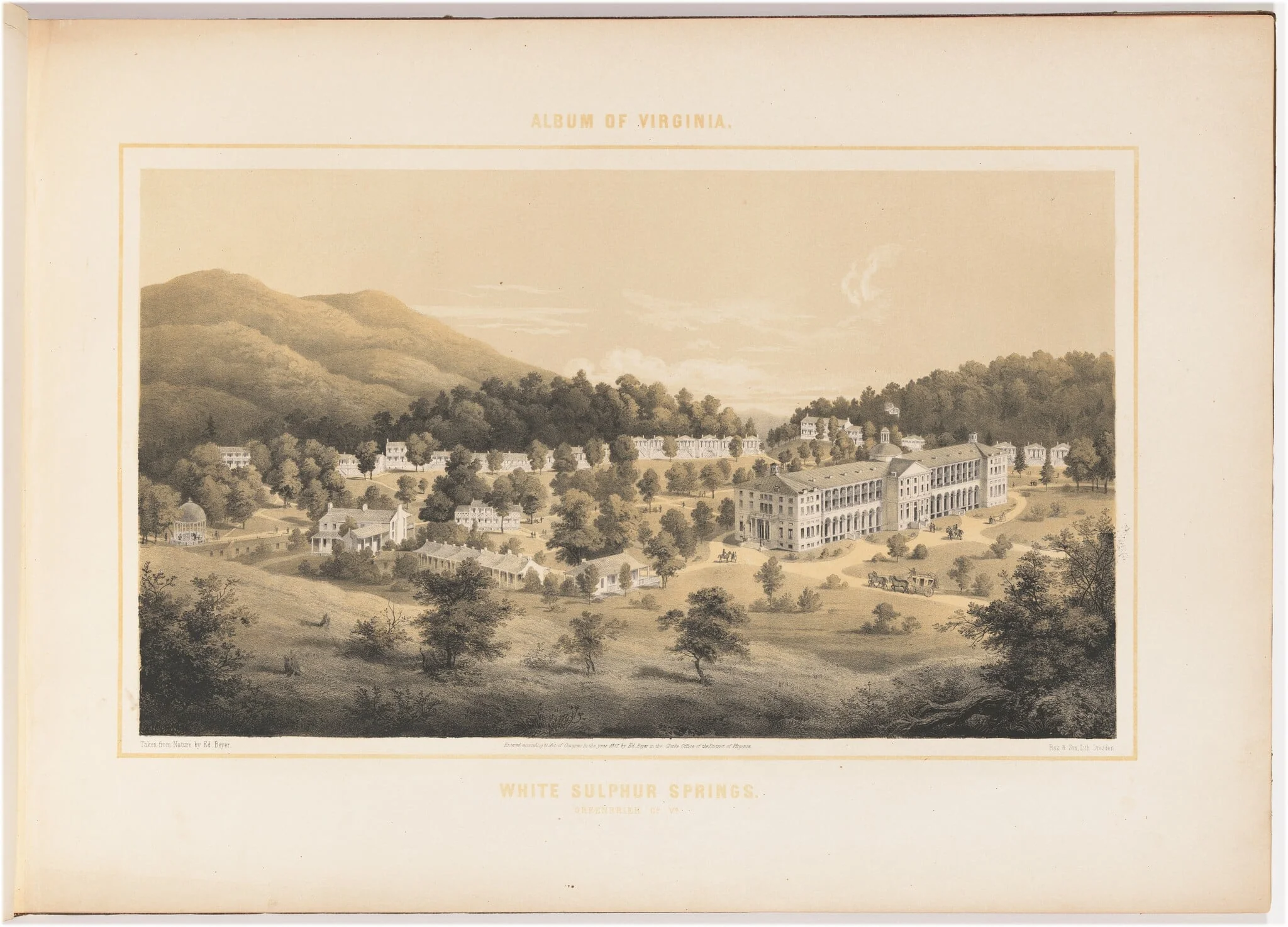 White Sulphur Springs, detail