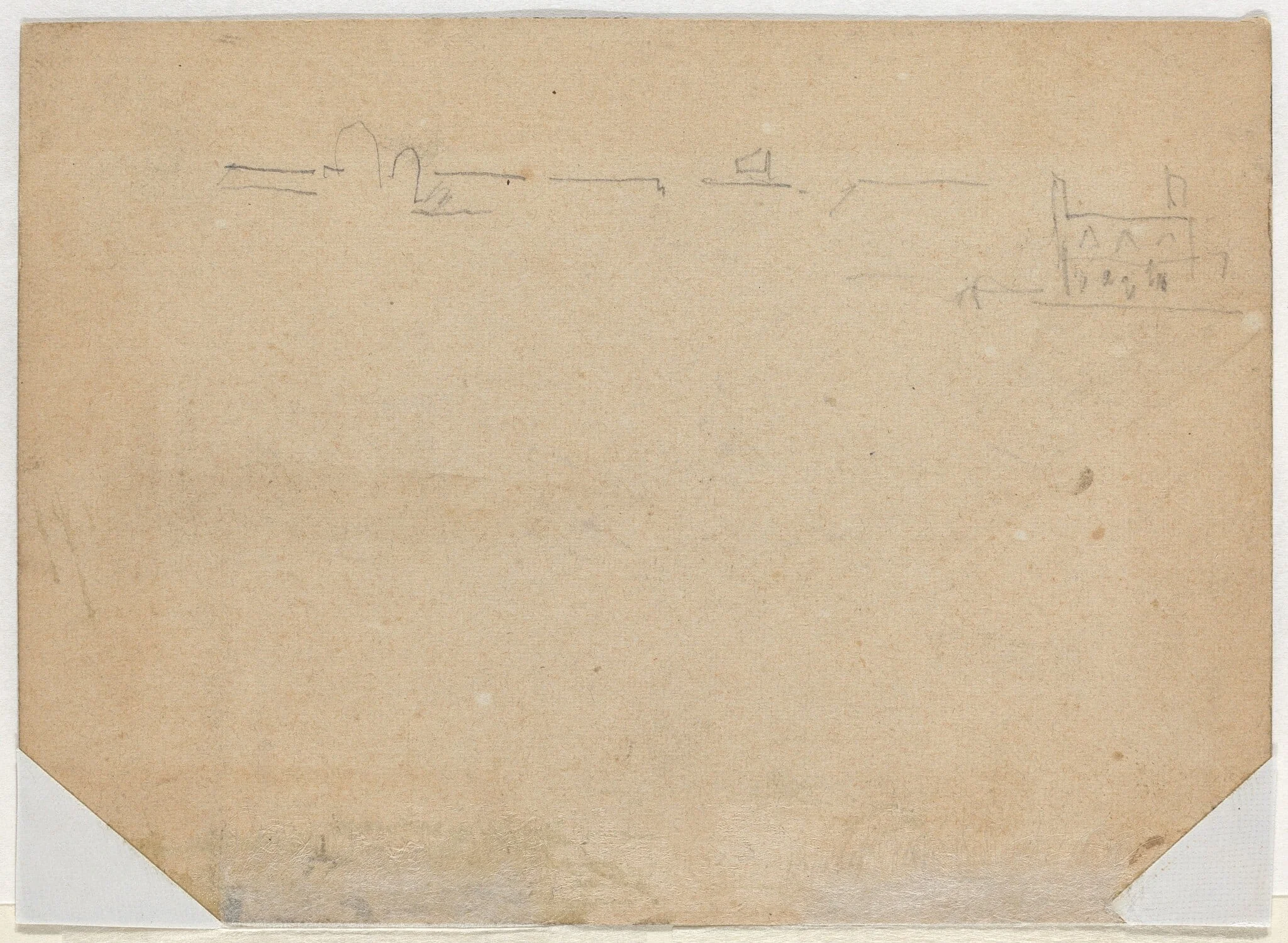 Roof Line [verso], detail