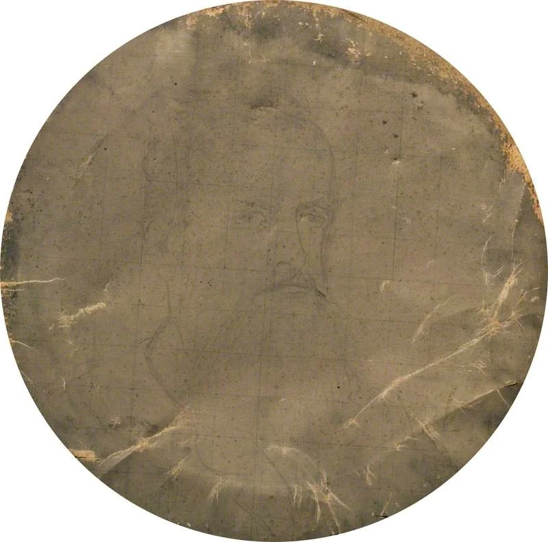 The 1st Marquis of Ripon (1828–1909) (sketch for a bust), detail