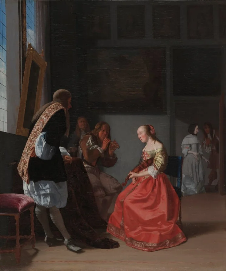 A Musical Company, detail