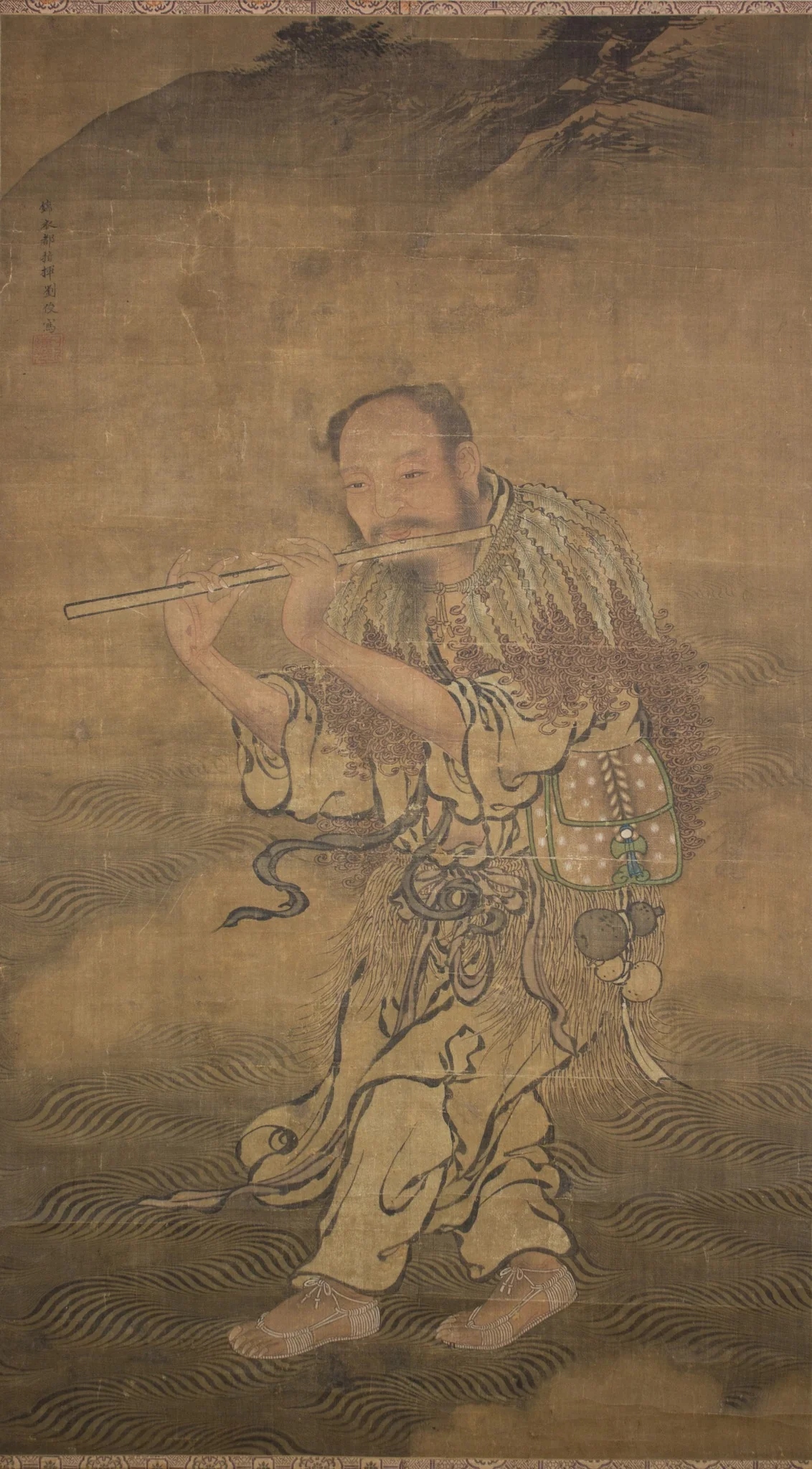 The Daoist Immortal Han Xiangzi, detail