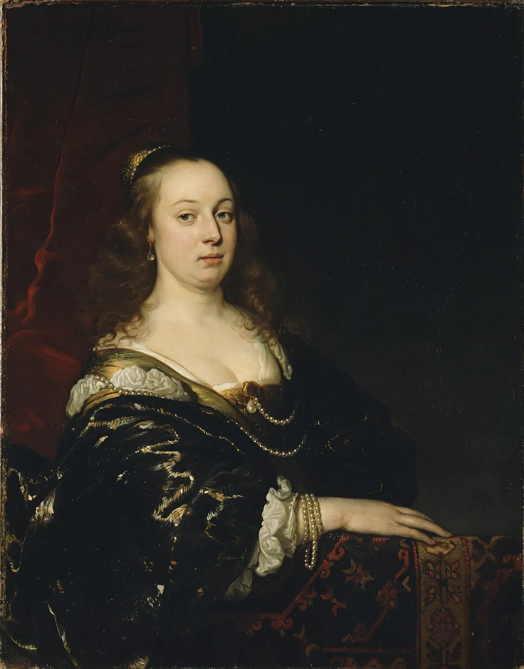 Portrait of a Woman, by Jacob Adriaensz Backer, oil, 1647