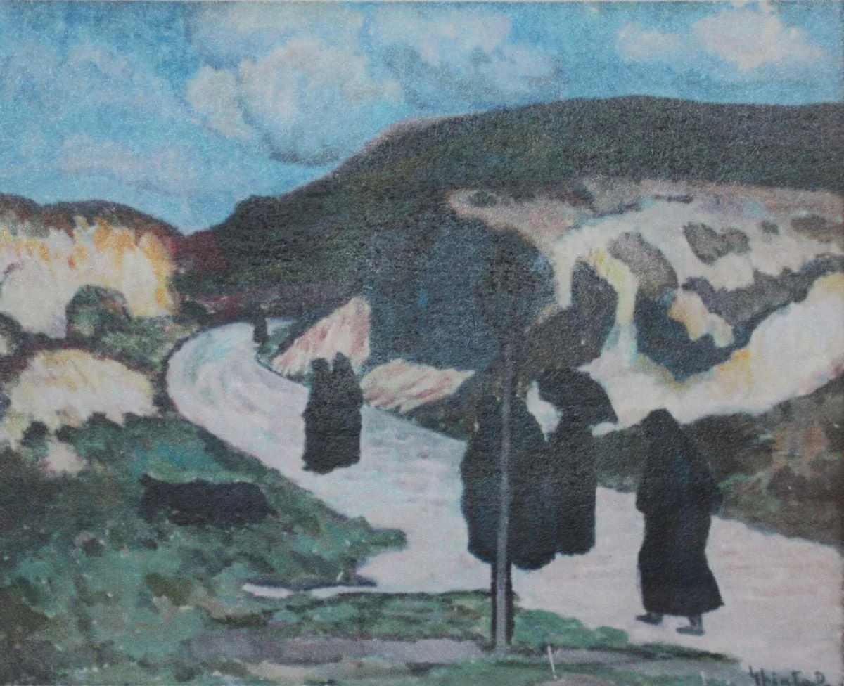 Peisaj din Balcic, detail