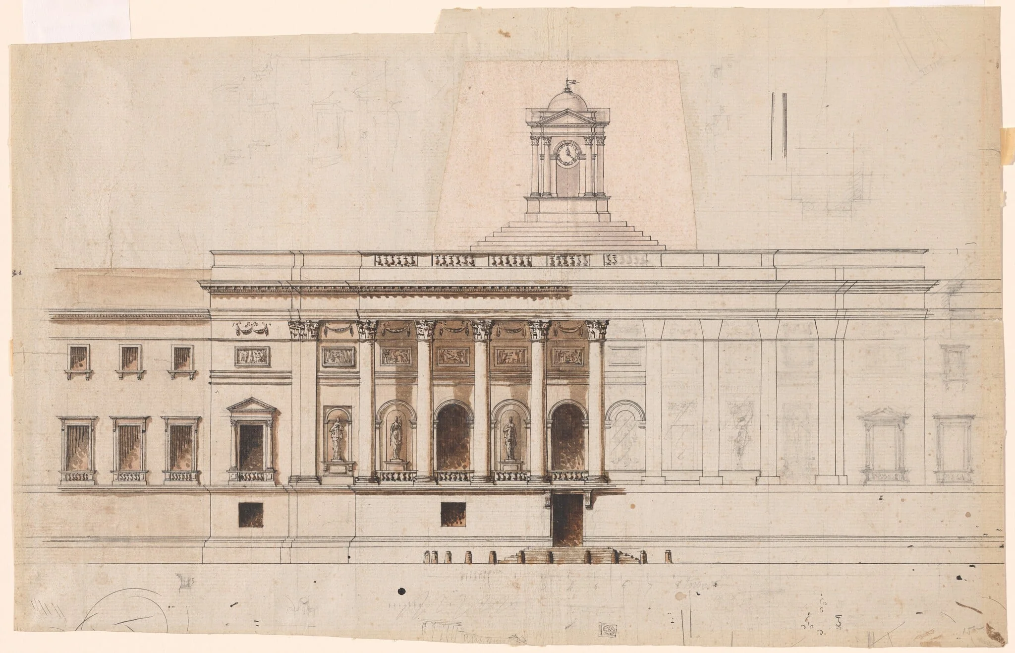 Architectural Study, detail