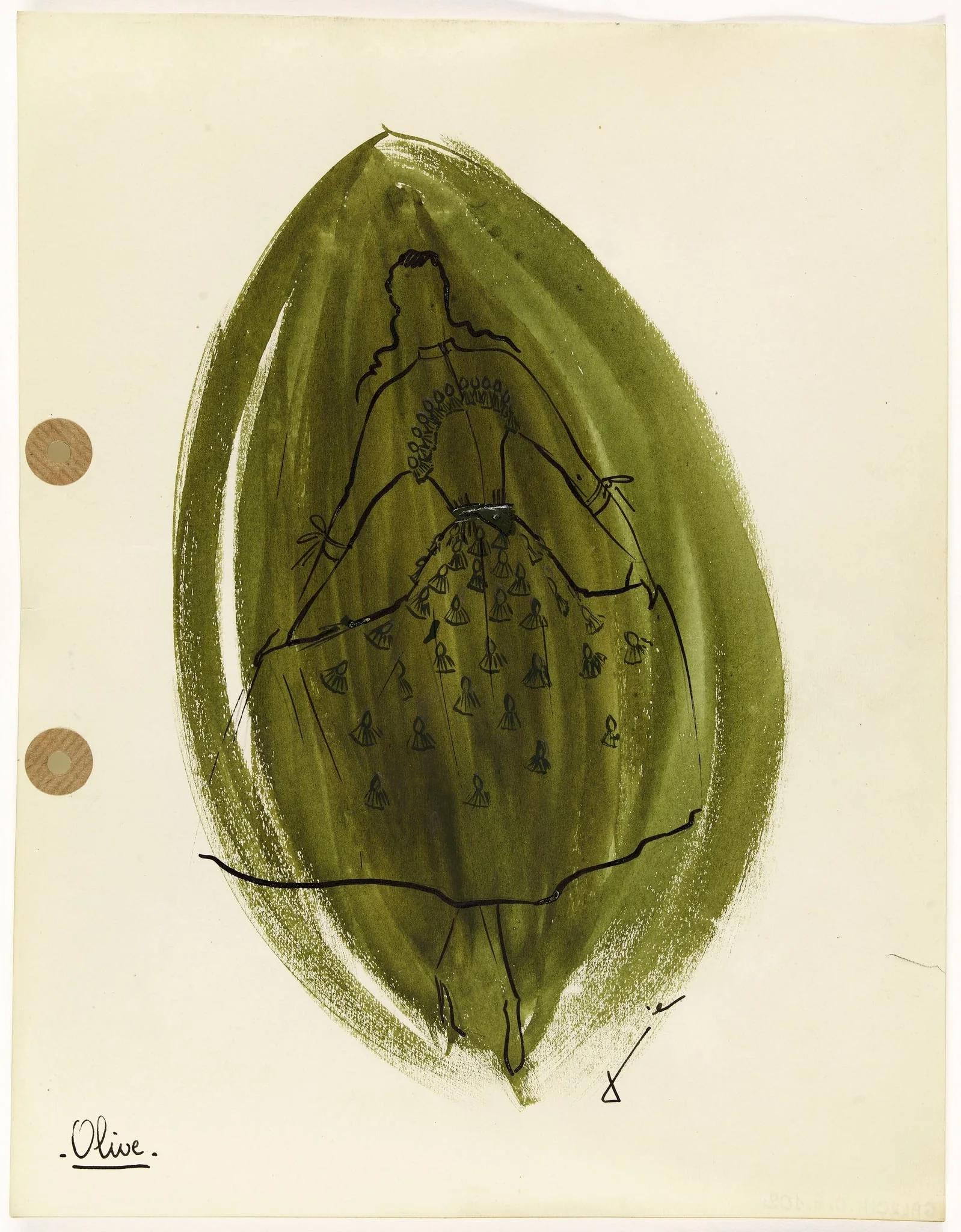 'Olive', detail