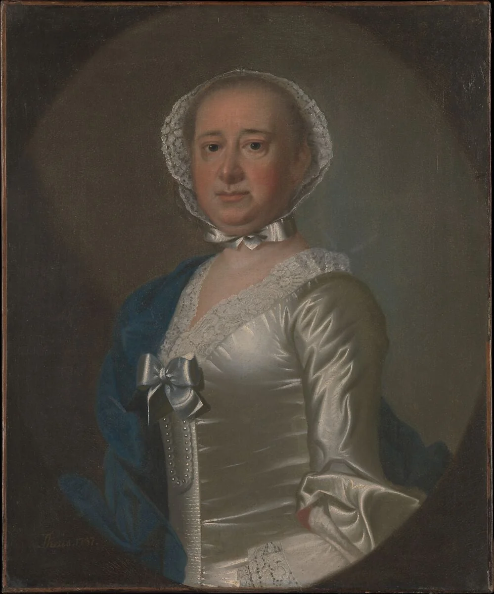 Mrs. Gabriel Manigault, detail