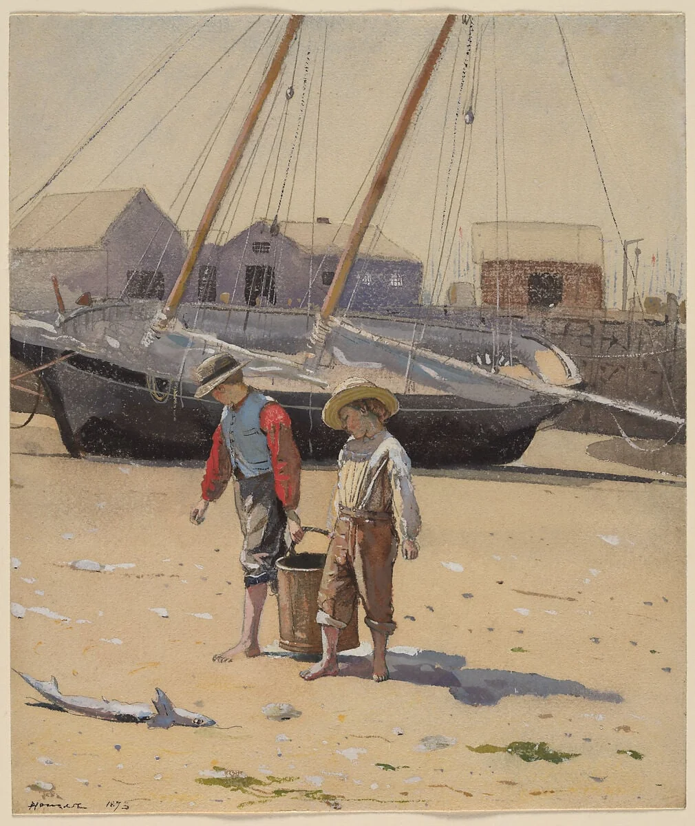 A Basket of Clams, detail