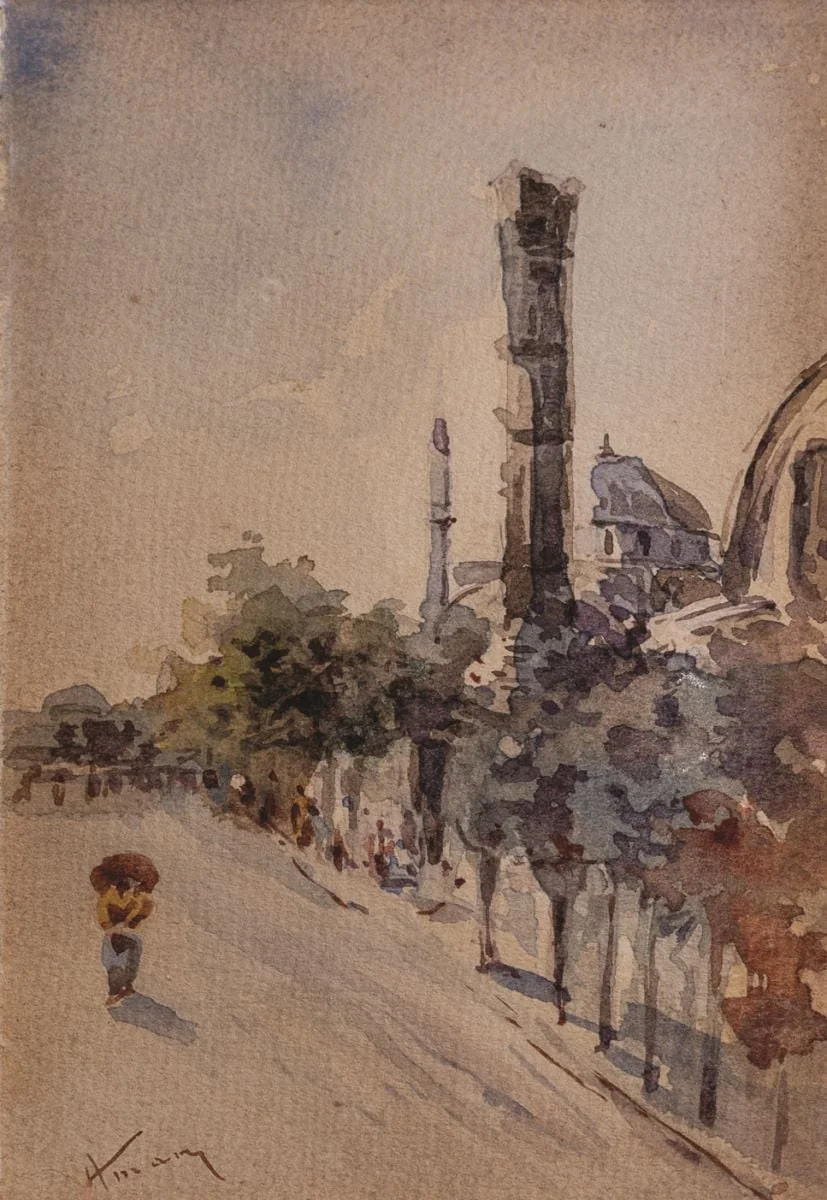 Stradă din Constantinopol, detail