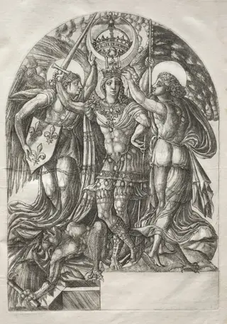 Henry II, King of France, by Jean Duvet, 1561