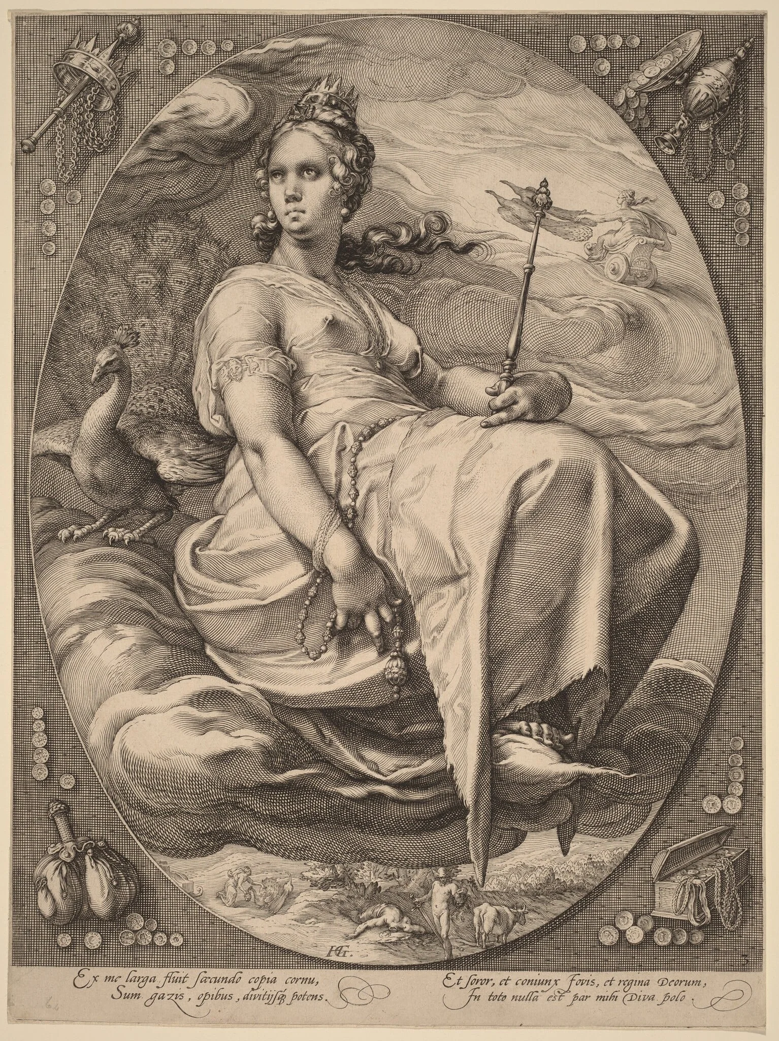 Juno, detail