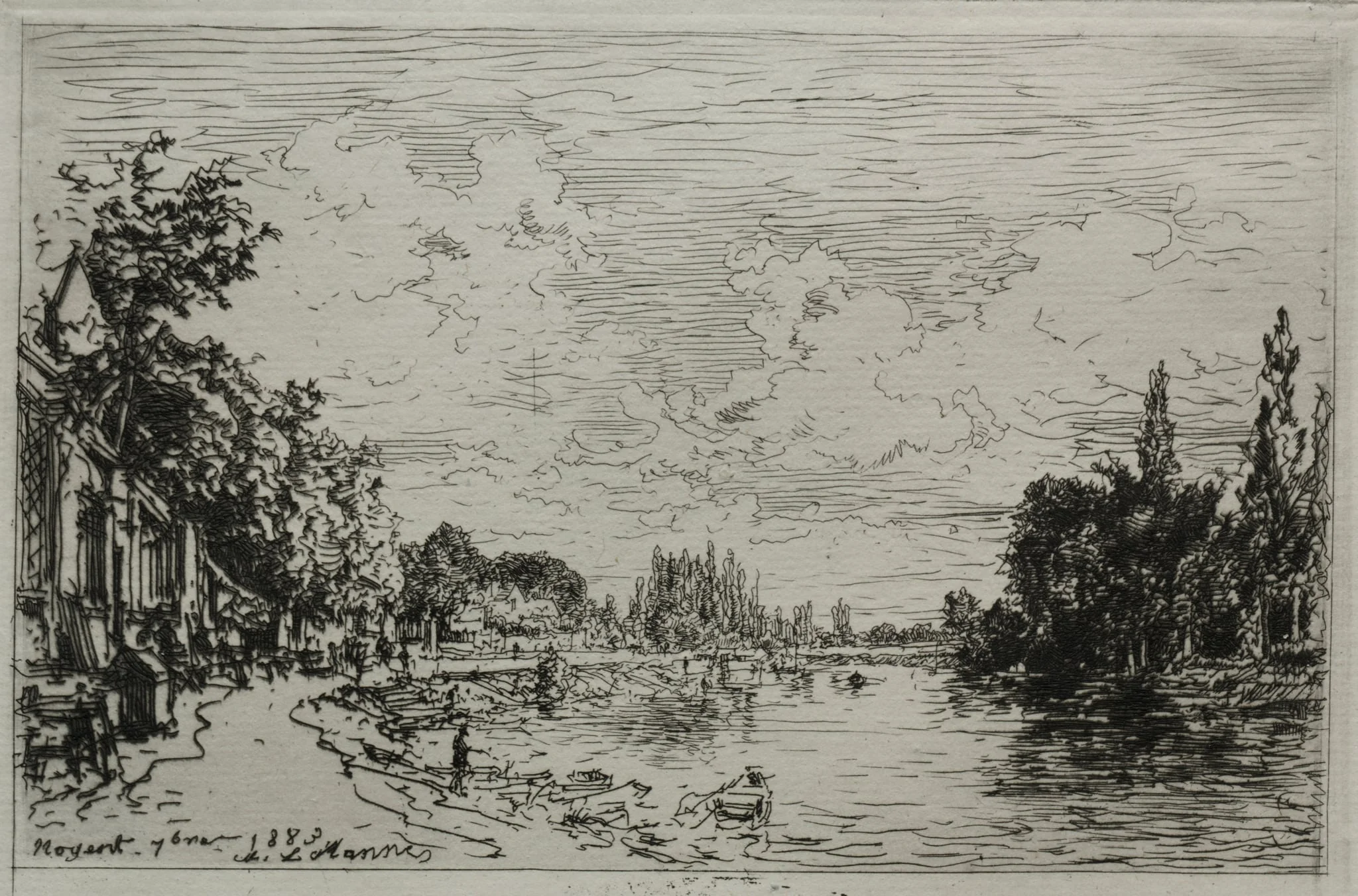 Noyant, detail