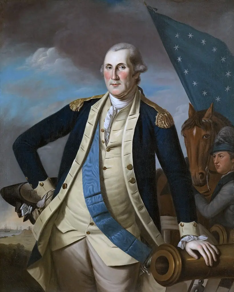 George Washington, by Charles Willson Peale, oil, 1790