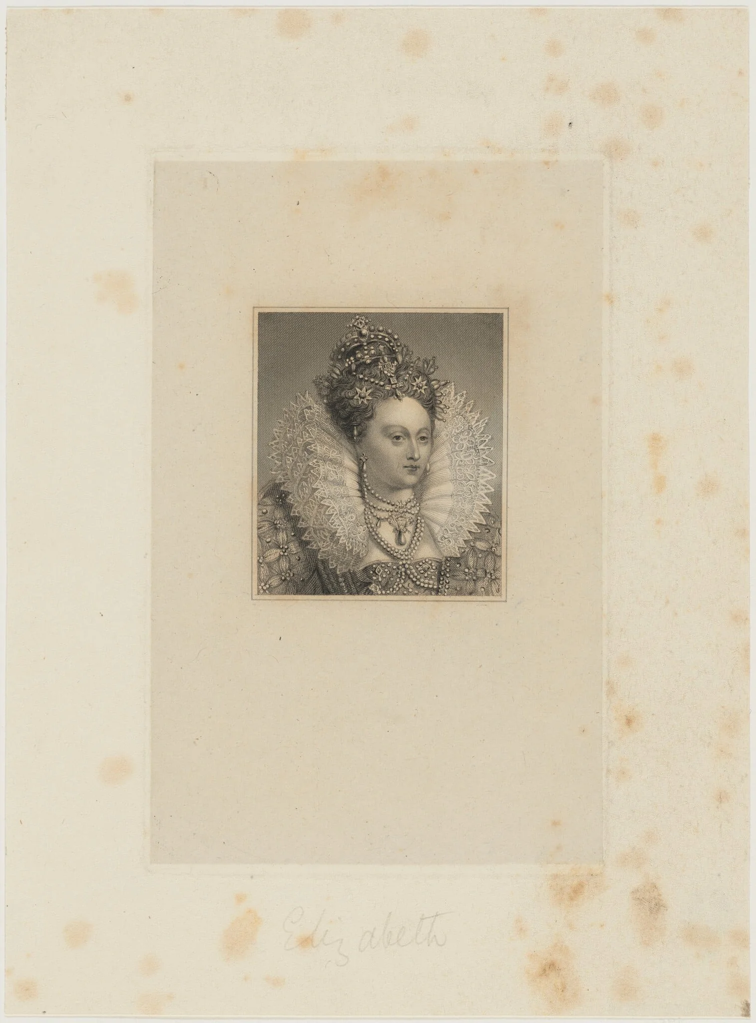 Elizabeth, detail