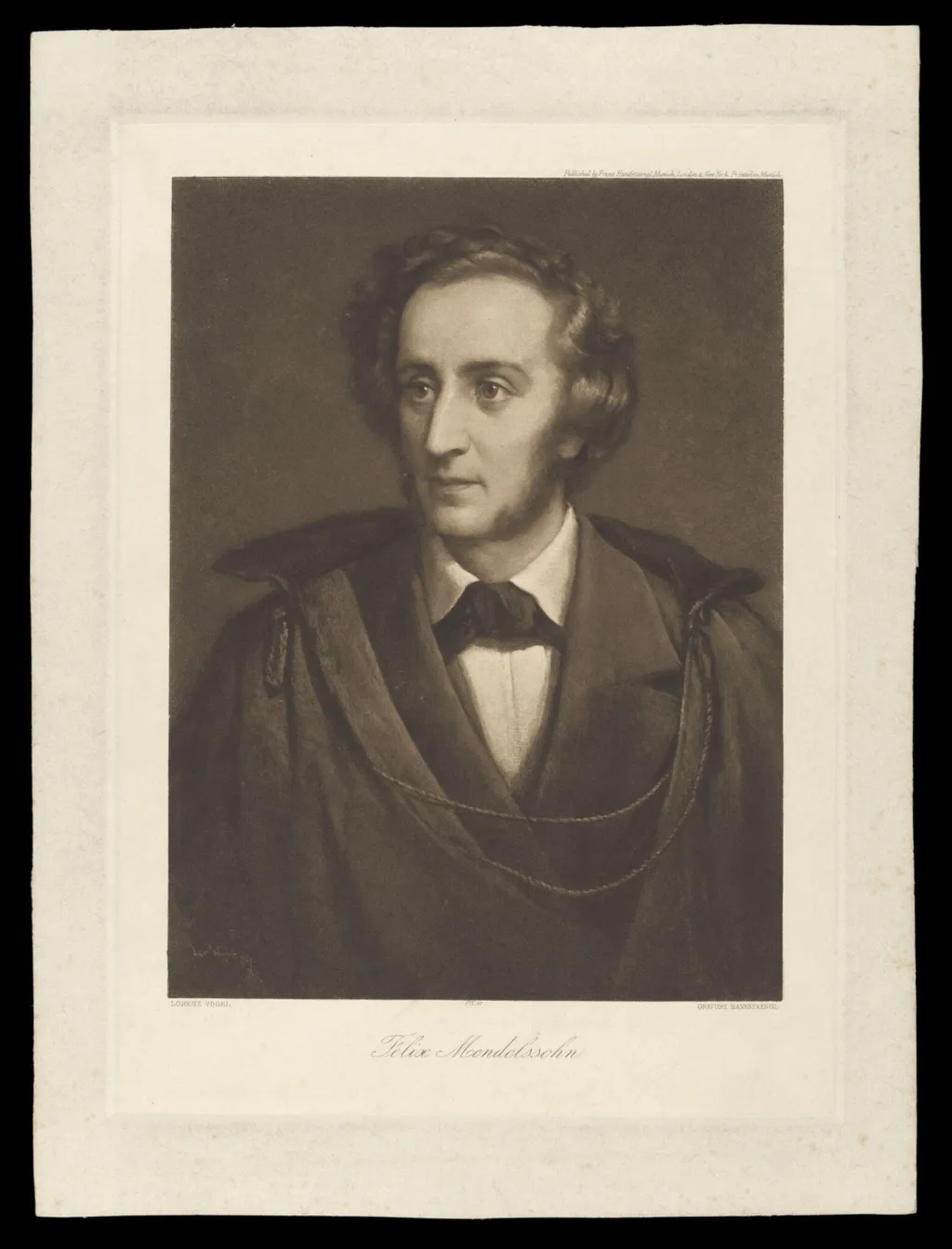 H Beard Print Collection, by Lorenz Vogel, 1850