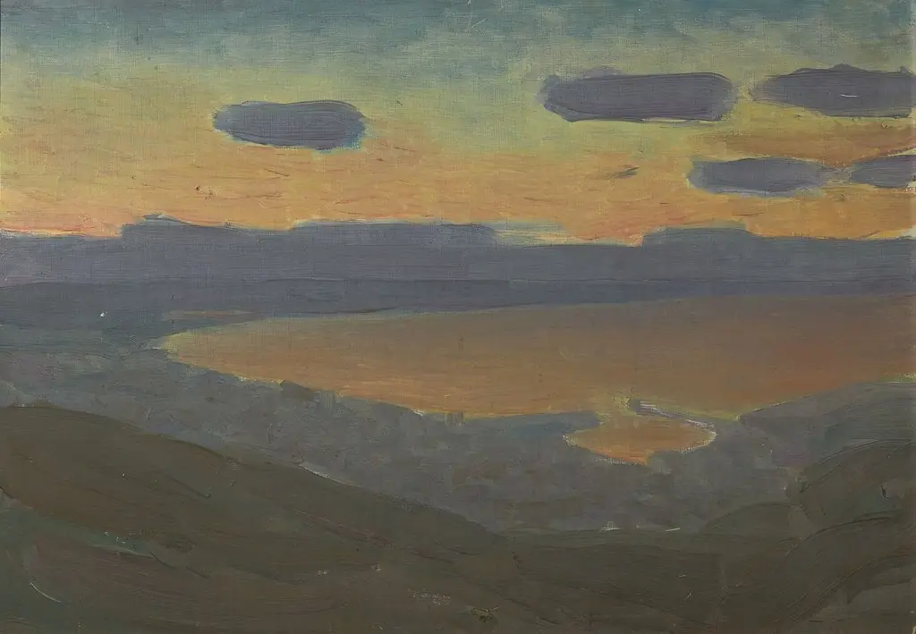Moon study, by Apollinary Vasnetsov, unspecified, 1914