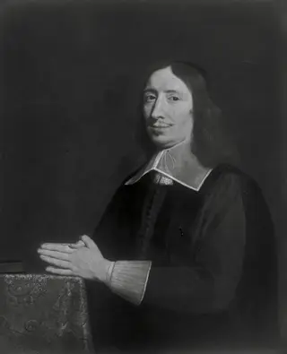 Portrait of a man, by Philippe de Champaigne, paint, 1648