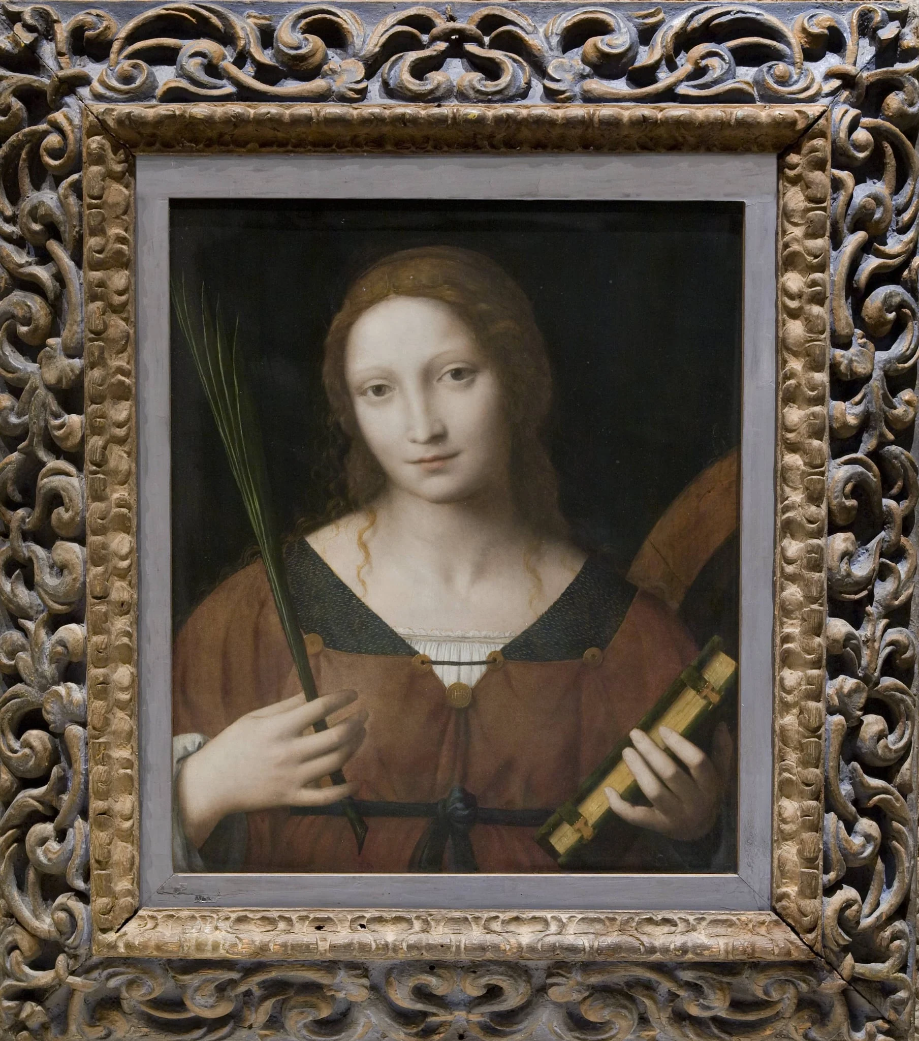 St Catherine of Alexandria, detail