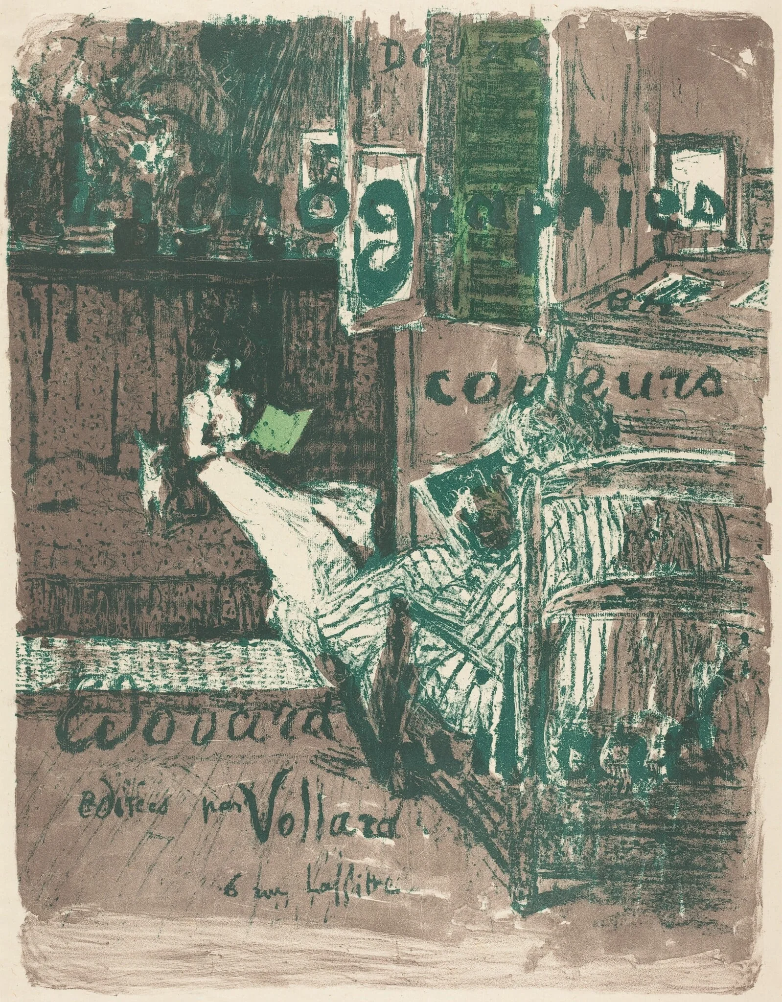 Cover for the Album "Paysages et intérieurs", detail