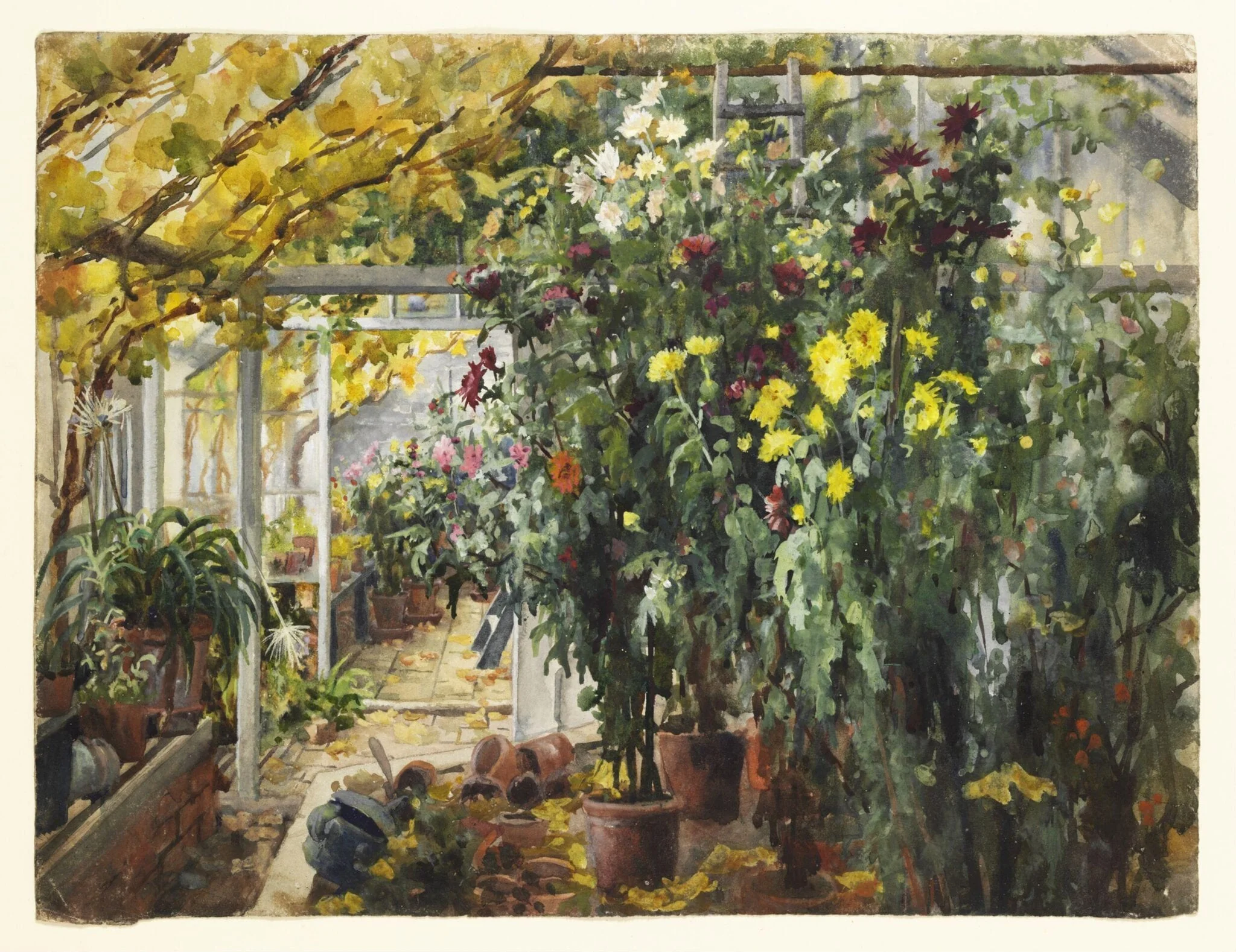 Conservatory at Renishaw, detail