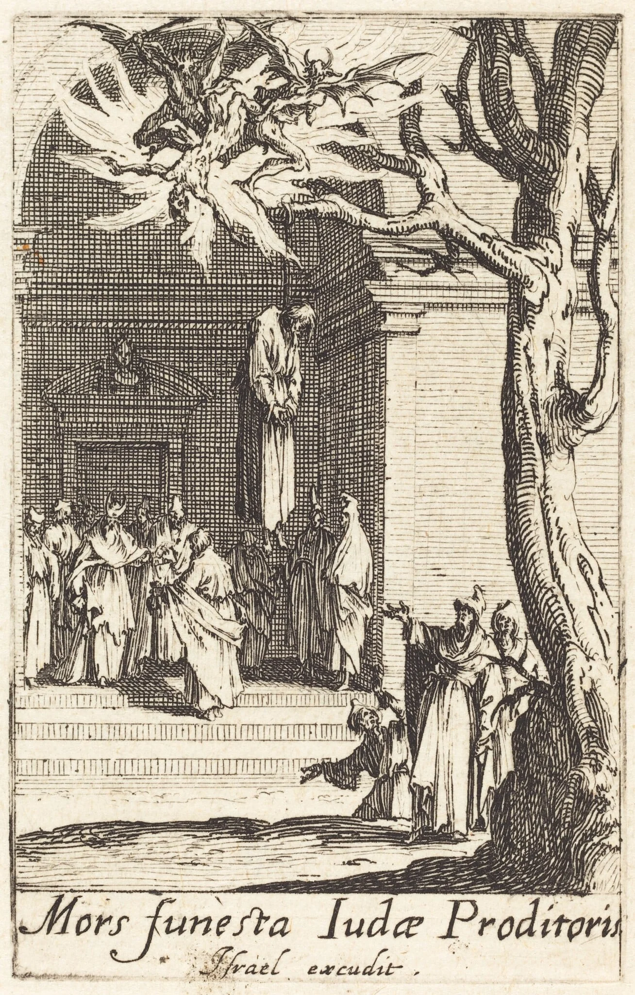 The Death of Judas, detail