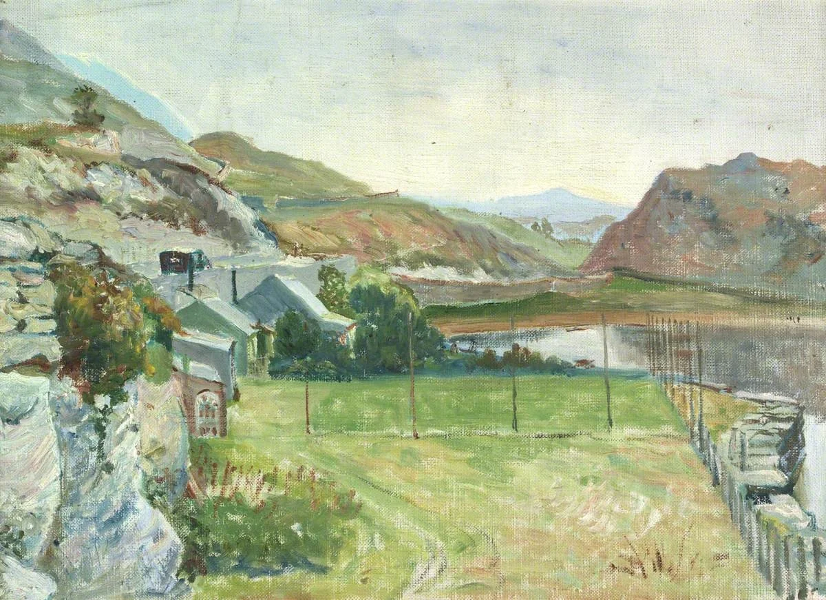 Cei Newydd, near Talsarnau, detail