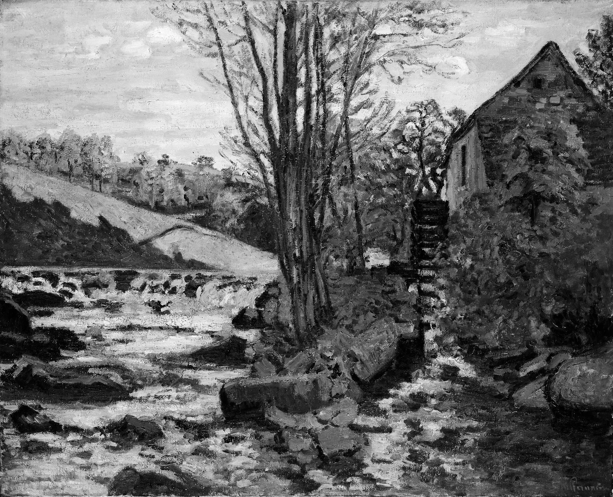 Mill of Pont Maupuit, detail