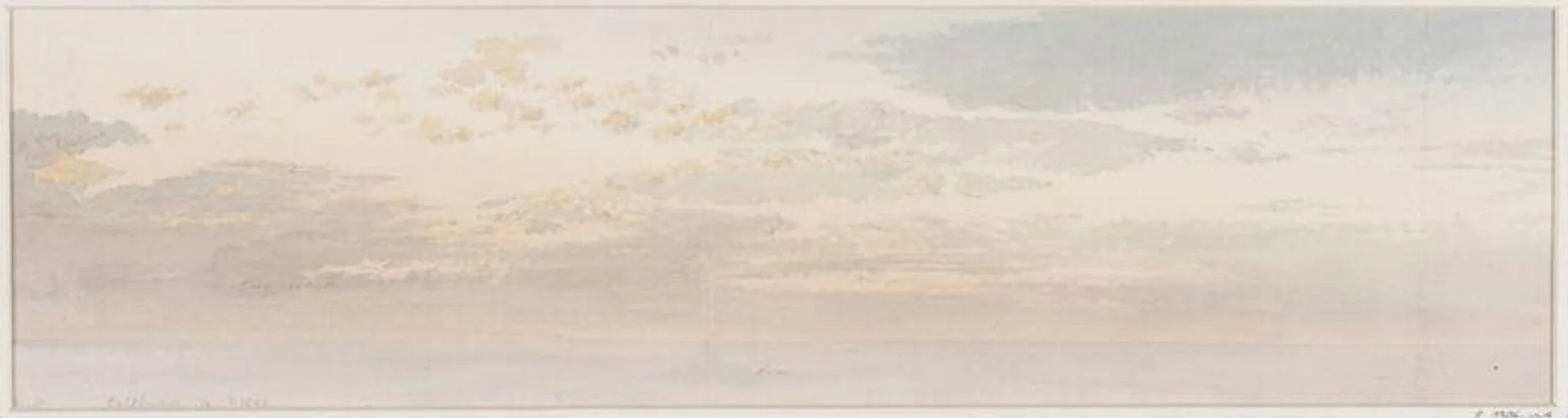 Studies of Clouds, detail