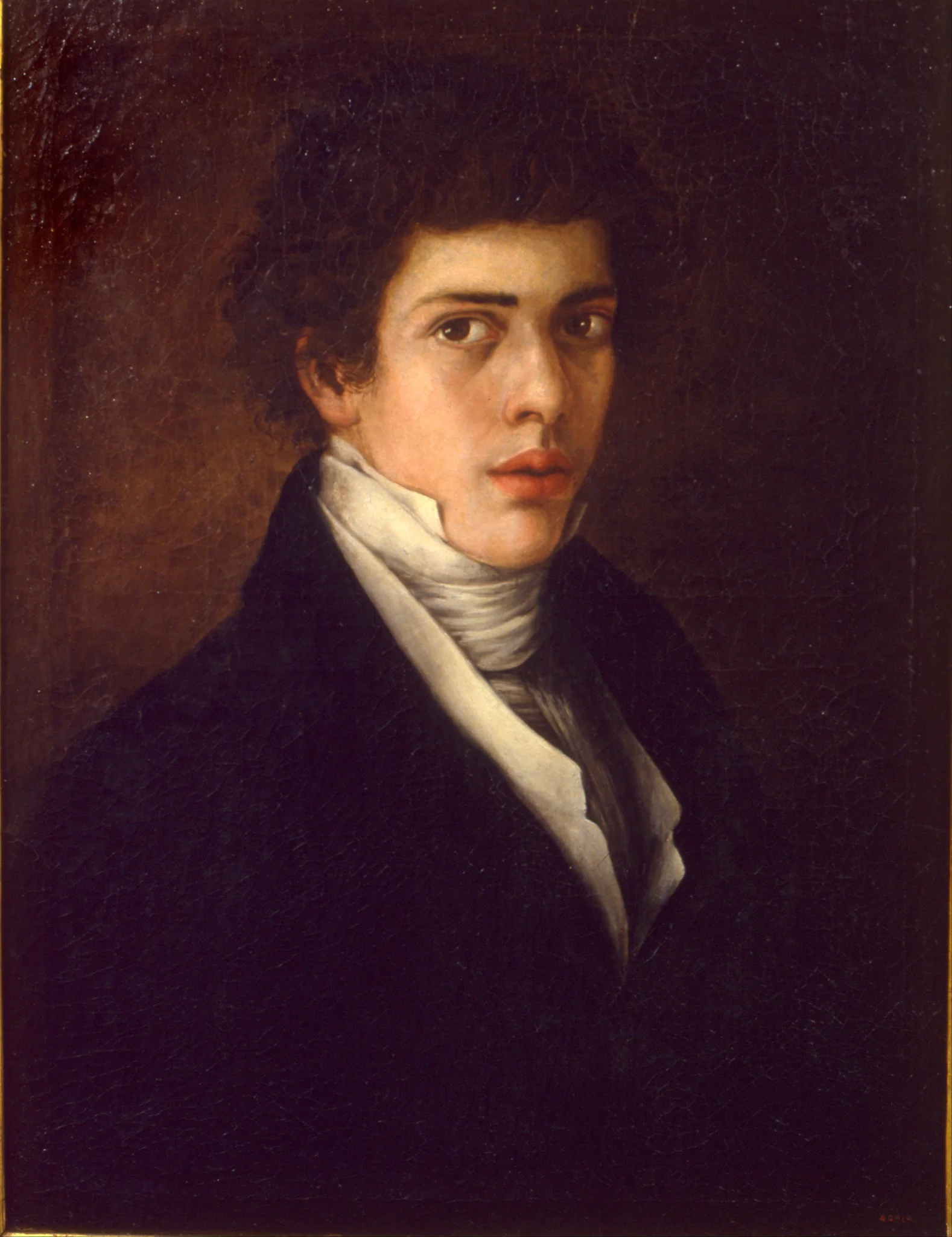 Self-portrait, detail