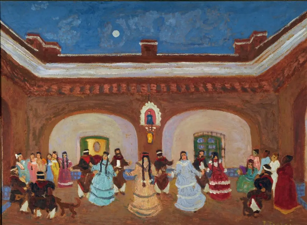Pericón criollo, by Pedro Figari, unspecified, 1909
