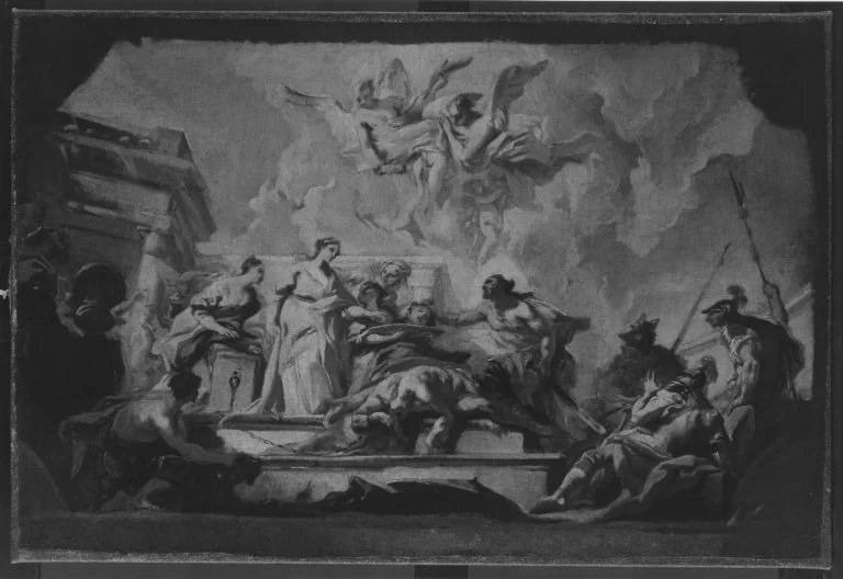 Enthauptung Johannes des Täufers, detail